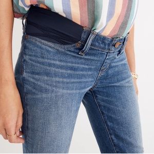 Madewell skinny maternity jeans 28 EUC distressed